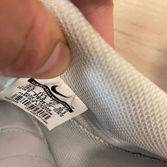 Philadelphia Eagles Sneakers Nike Air Force 1 Mens 12.5 Player Worn NFL Charity main image 5